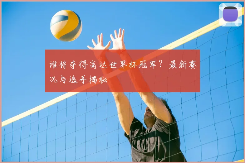 谁将夺得高达世界杯冠军？最新赛况与选手揭秘