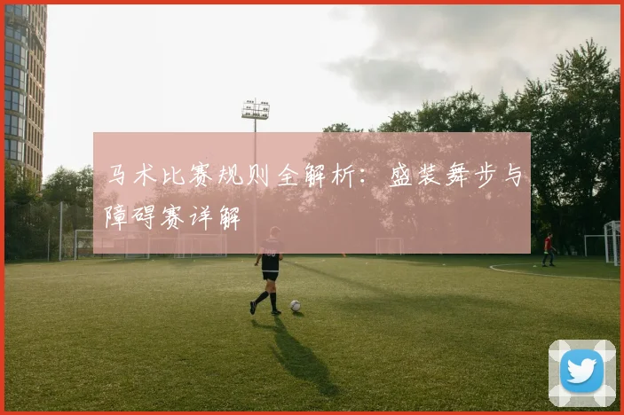 马术比赛规则全解析：盛装舞步与障碍赛详解